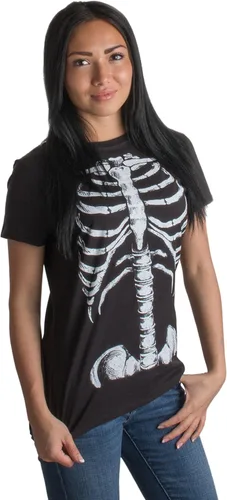 Vista 34 de Camiseta de disfraz navideño para mujer, camiseta de Halloween y Navidad pirata para mujer