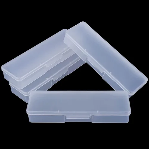 Vista 7 de Lokyango Caja personal de almacenamiento de plástico de 4 piezas para uñas, caja de almacenamiento de implementos de uñas, caja organizadora, caja