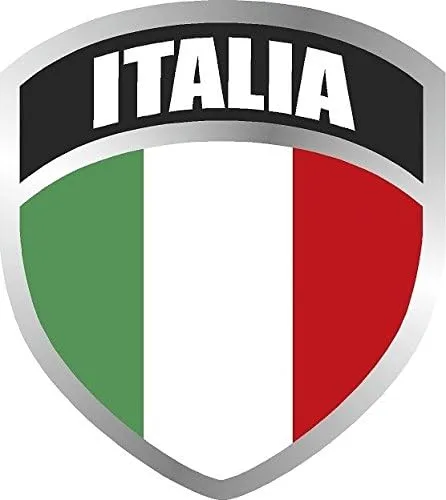 Italia Italia ITL Shield Decal Badge Car Sticker Car Bumper Window VAR