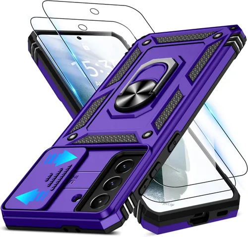 Vista 92 de ATUMP for Samsung Galaxy S20-FE 5G Case with Camera Lens Cover & HD Screen Protector(2 Pack), [10FT Military Grade Drop Protection] Magnetic Holder