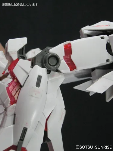 Vista 4 de Bandai Hobby RX-0 Unicorn Gundam HD Color with MS Cage Master Grade Figure, Scale 1/100