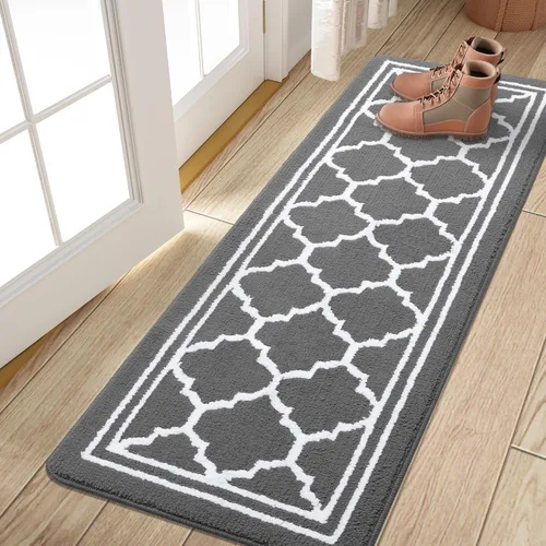 Vista 49 de Buganda Alfombra para Puerta Interior, Tapete Resistente a la Suciedad y Absorbente, Antideslizante, Alfombras de Perfil Bajo para Entrada