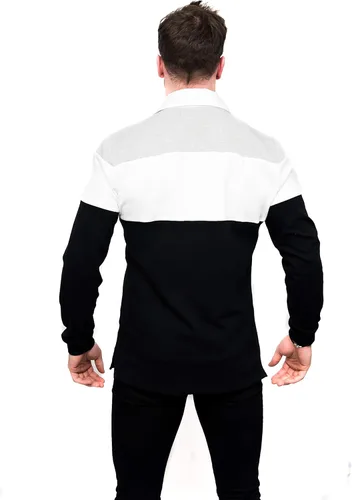 Vista 4 de Guinness Long Sleeve Irish Rugby Jersey for Men Mens Polo Style Rugby Shirt Jerseys
