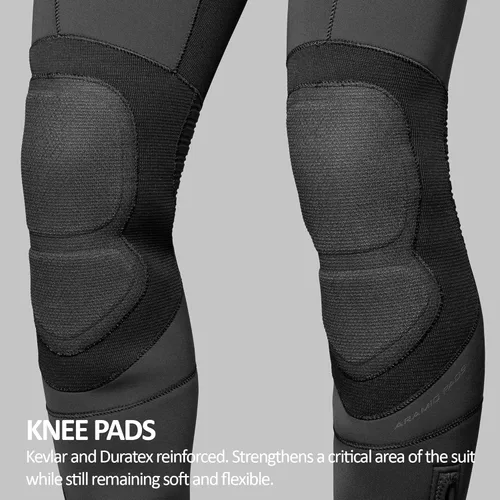 Vista 3 de Waterproof Traje de neopreno W7 0.197 in con cremallera trasera para hombre