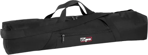 VidPro TC-22 Estuche de transporte con cremallera de 22 pulgadas de largo con correa para el hombro y asa de transporte para visores, trípodes y