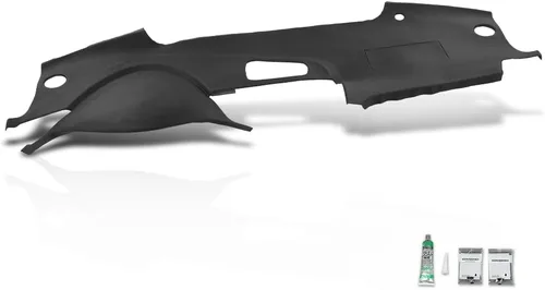 Vista 17 de GRAND ORANGE Bisel moldeado de TPE para tablero de instrumentos, compatible con Chevy Cavalier 1995-2005, cubierta de tablero, beige