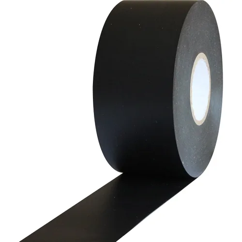 ProTapes Pro 603. Cinta adhesiva de caucho y gasa con soporte de PVC. 10 mil de espesor y longitud de 100 pies x 2 pulgadas de ancho, color negro