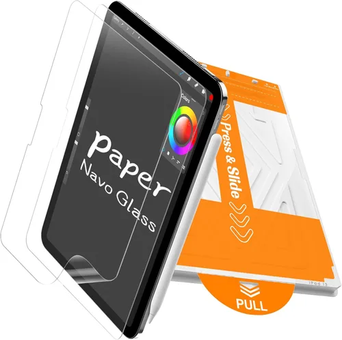 Vista 11 de PandaShield Paquete de 2 para iPad Mini 8.3"(A17 Pro 7ª/6ª Gen 2024/2021)9H+ Protector de Pantalla de Vidrio Templado con Instalación Fácil[Grado