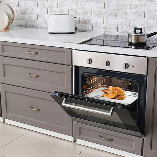 Vista 5 de PARTY BARGAINS Sartenes de aluminio para asar, paquete de 4, sartenes desechables resistentes para cocinar, asar, barbacoa, picnic (máximo 464.0 °F)