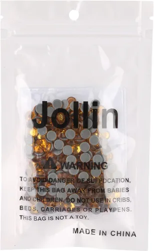 Vista 59 de Hot Fix - Diamantes de imitación de cristal con parte trasera plana, gemas de diamantes de 0.089 pulgadas (6ss 2880 piezas, Jet AB)