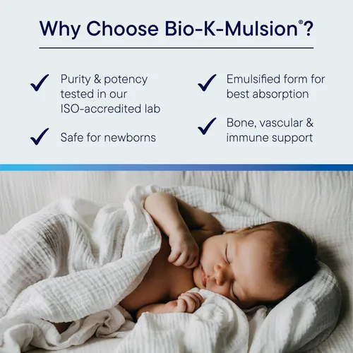 Vista 5 de Biotics Research Bio K Mulsion - Gotas líquidas de vitamina K - 500 mcg/S + probiótico BioDoph-Fem para mujer - Salud vaginal e intestinal