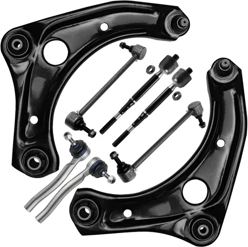 Vista 179 de Detroit Axle - Kit de brazos de control delanteros de 8 piezas para Toyota Sienna 2004-2010, 2 brazos de control inferiores con rótulas, 4 barras