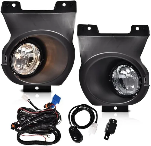 Vista 16 de PIT66 Luces antiniebla para parachoques delantero, compatibles con Ford F150 2004 2005 2006/Compatible con Lincoln Mark LT 2006, montaje de lámpara