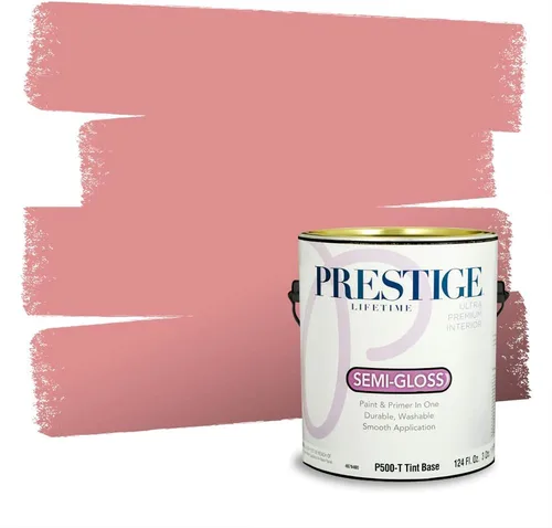 Vista 8 de Prestige Paints Pintura exterior e imprimación en uno, 1 galón, plano, coincidencia comparable de Valspar* Amber Rose*