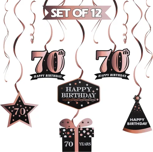 Vista 57 de LINGTEER - Set de banderines de decoración para cumpleaños