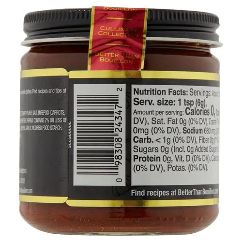 Vista 2 de Better Than Bouillon Culinary Collection Base Sofrito, contiene 38 porciones por frasco, tarro de vidrio de 8 onzas (paquete de 4)