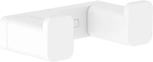 Vista 4 de hansgrohe AddStoris 41755140 - Gancho doble en bronce cepillado, accesorios de 1 pulgada