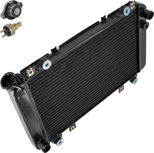 Vista 7 de Caltric Radiador delantero con sensor compatible con Kawasaki KAF950 Mule 3010 Diesel 4X4 2003 2004 2005 2006 2007