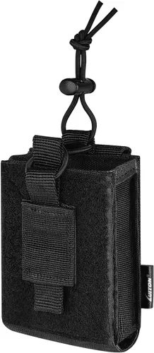 Vista 9 de LUITON Funda de radio táctica - Soporte de radio Molle resistente para Walkie Talkies bidireccionales