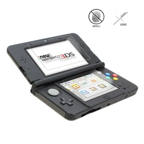 Vista 6 de RDFJ 3DSXL Screen Protector - Anti-Scratch Tempered Glass Film Shield for New 3DSXL