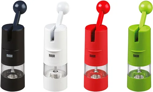 Vista 4 de Kuhn Rikon – Molinillo Ratchet de alto rendimiento, Negro