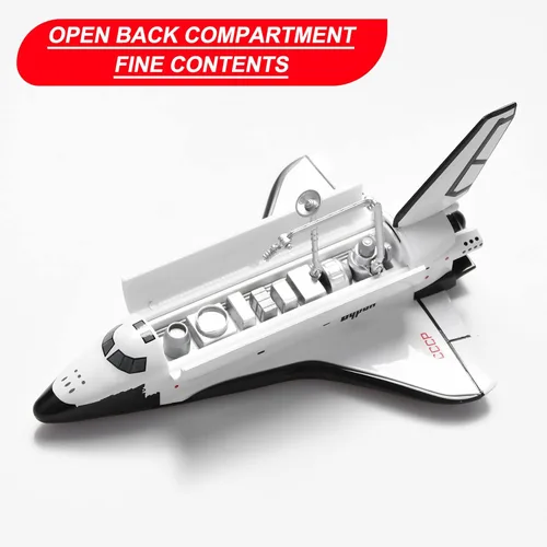 Vista 4 de ARCADORA Escala 1:200 An-225 ANTONOV que lleva con espacialeshuttle BURAN Resina Aviones Modelo Diecast para Colección