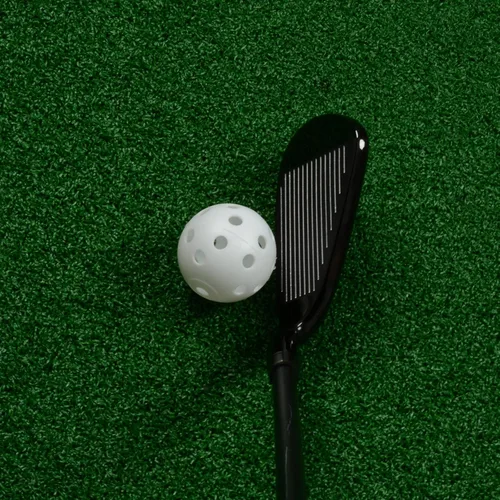 Vista 5 de Pelotas de práctica de golf, pelota de golf de entrenamiento de swing interior, bolas de plástico con agujeros de flujo de aire, pelota de golf