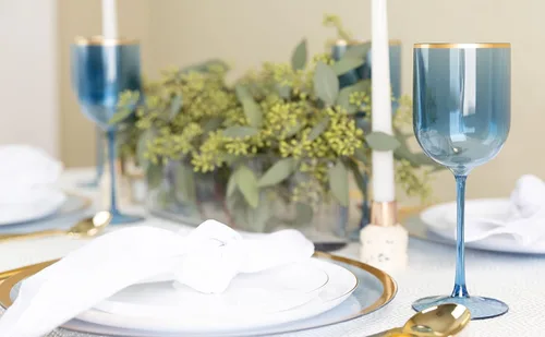 Vista 5 de PARTY BARGAINS Copas de vino de plástico desechables de 12 onzas, resistentes a las roturas, sin BPA, para bodas, eventos y entretenimiento al aire