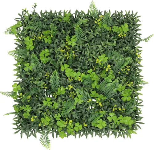 Vista 28 de ECOOPTS Paneles de boj artificiales para valla de privacidad de hiedra sintética, 40 x 40 pulgadas, plantas de seto topiario para decoración