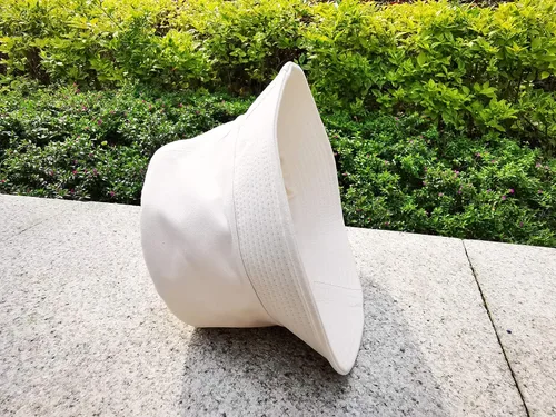 Vista 3 de Xingzou Sombrero de pescador reversible de doble cara con estampado unisex