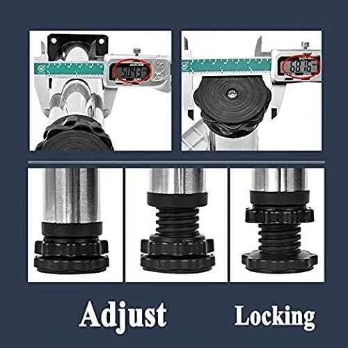 Vista 6 de Base de soporte para lavadora para nevera, estante alto, multifuncional, ajustable, soporte para lavadora y secadora, longitud de pedestal