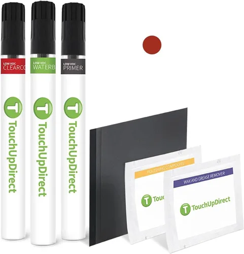 Vista 129 de TouchUpDirect QM1 Cloud White compatible con Pintura de retoque en aerosol Nissan Exact Match - Kit esencial