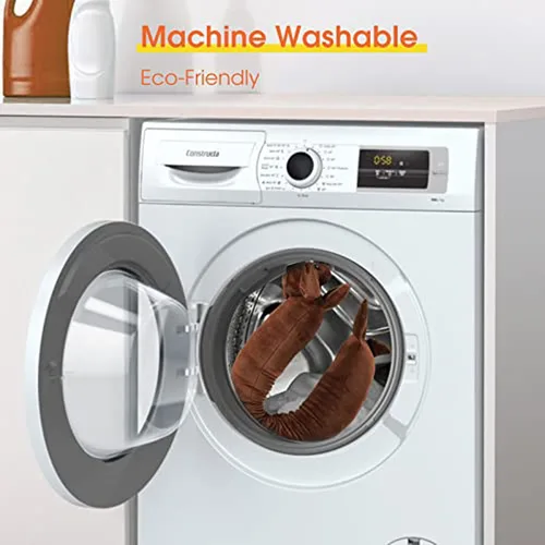 Vista 6 de YOOGO Tope de corrientes de aire para puerta, tope de puerta de 36 pulgadas para parte inferior de la puerta, tope de corriente de aire pesado