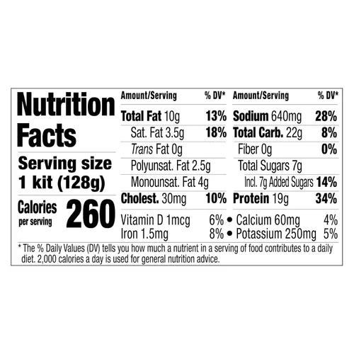 Vista 2 de StarKist Lunch-To-Go Albacore Mezcla tu propia ensalada de atún, kit de 4.5 onzas, 1 paquete