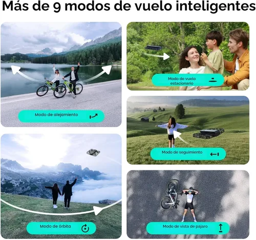 Vista 2 de HOVERAir Dron X1 con cámara, dron con cámara autónoma con modo Follow Me, mini dron plegable con captura de video HDR, despegue de palma, rutas