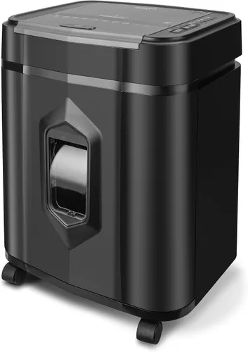 Vista 11 de Aurora Trituradora de papel microcortada de alta seguridad de alimentación automática de 400 hojas de grado comercial/240 minutos/nivel de seguridad