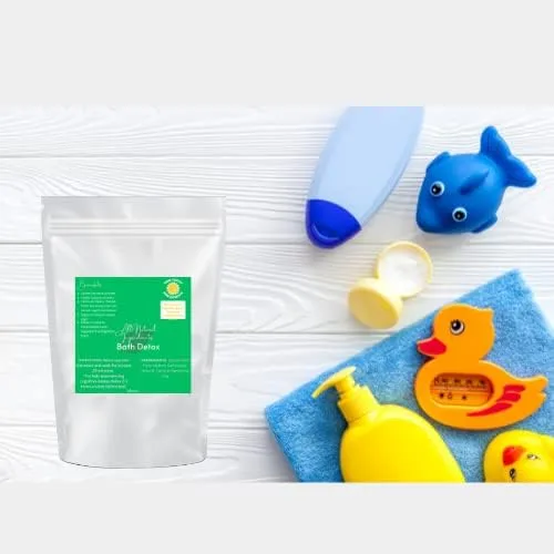 Vista 2 de Desintoxicación Completamente Natural para Baño (Ayuda con Retraso Cognitivo en Niños) Bolsa de 4 libras