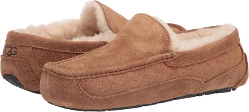 Vista 7 de UGG Pantuflas Ascot para hombre Negro