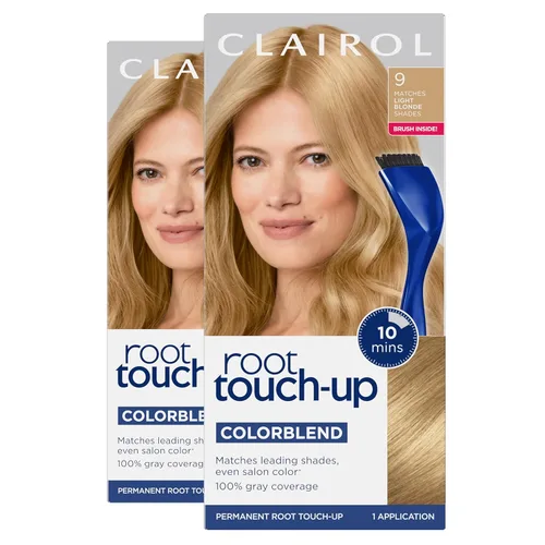 Vista 22 de Clairol Root Touch-Up de Nice'n Easy Tinte Permanente para el Cabello, 10 Rubio Extra Claro, Paquete de 1