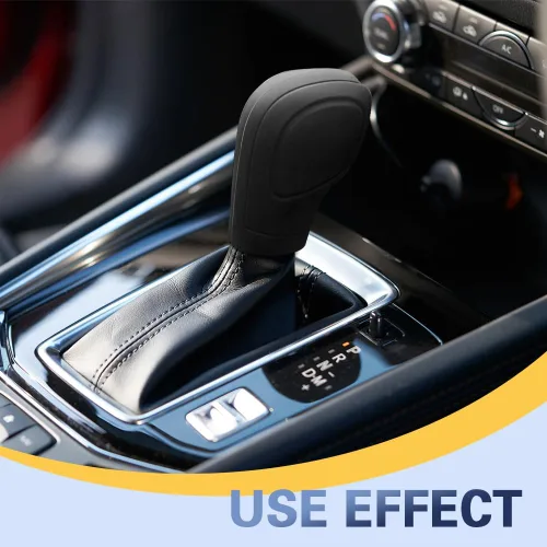Vista 3 de Funda para Pomo de Palanca de Cambios de Automóvil, Funda para Palanca de Cambios de Automóvil, Protector de Palanca de Cambios de Auto