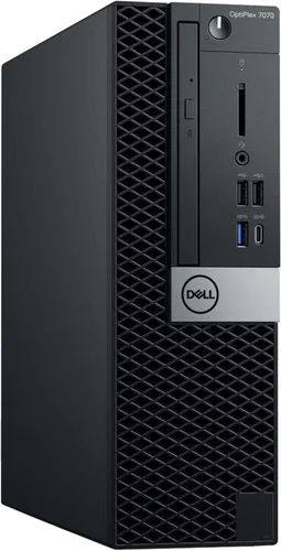 Vista 4 de Dell Computadora de escritorio Optiplex 7070 Hexa Core Intel i5 (3.2) 8 GB DDR4 RAM 250 GB SSD estado sólido Windows 11 Professional PC