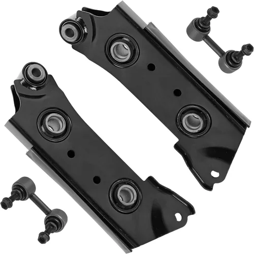 Vista 179 de Detroit Axle - Ejes de eje delantero izquierdo derecho CV + brazos de control delanteros inferiores de repuesto para Ford Focus 2000-2004 - Juego