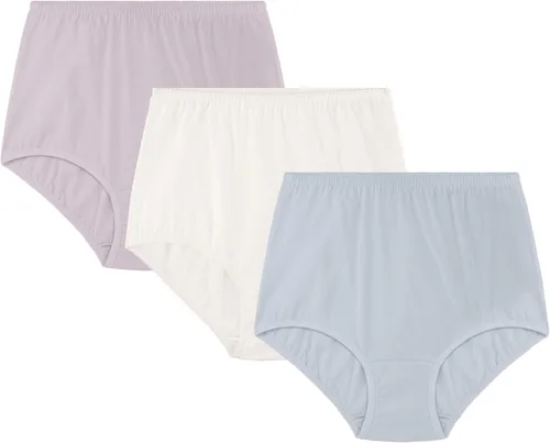 Vista 13 de Vanity Fair Ropa interior para mujer Perfectly Yours Bragas tipo brief tradicionales de algodón Nylon - Candleglow