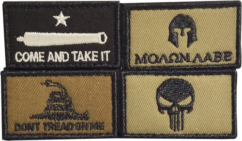 Vista 3 de Walker's Patriot Muffs GWP-PATKIT2 Come & Take it Version parches