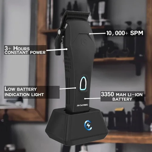 Vista 4 de Caliber Pro - Cortadora de motor magnético inalámbrico profesional de 0.50 Cal BMG - Cortadora de motor magnética inalámbrica profesional
