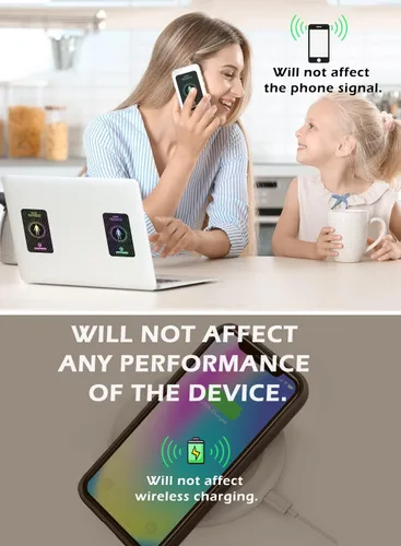 Vista 4 de Adhesivos adhesivos para teléfonos celulares/portátiles/tabletas/todos los dispositivos, protección de gran área, [recortable], [reutilizable], apto