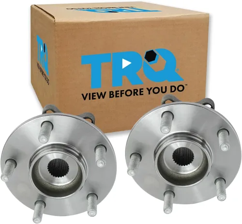 Vista 145 de Conjunto de buje y rodamiento de rueda trasera izquierda y derecha TRQ 2 piezas Compatible con Mazda CX-9 2007-2015 Todo Tracción