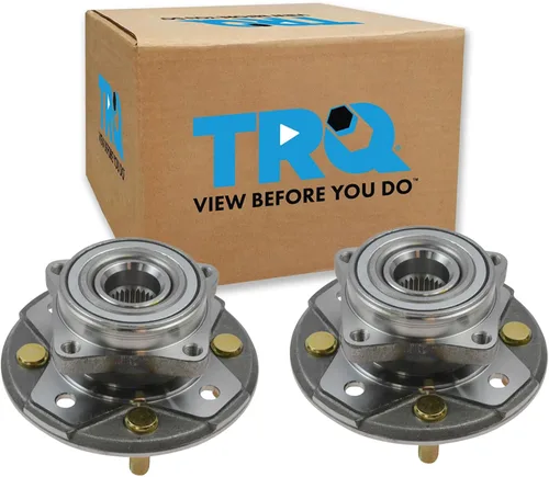 Vista 201 de Conjunto de rodamiento de rueda delantera de 2 piezas y buje TRQ Compatible con Pontiac Solstice 2006-2009 Saturn Sky 2007-2010