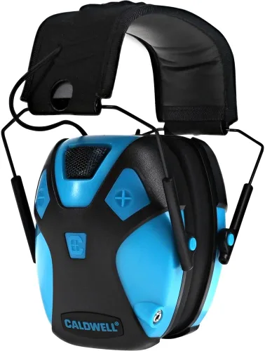 Vista 3 de Caldwell E-Max Pro Electronic Hearing Protection Earmuffs Sound Amplification, Low Profile, for Range Shooting, Hunting