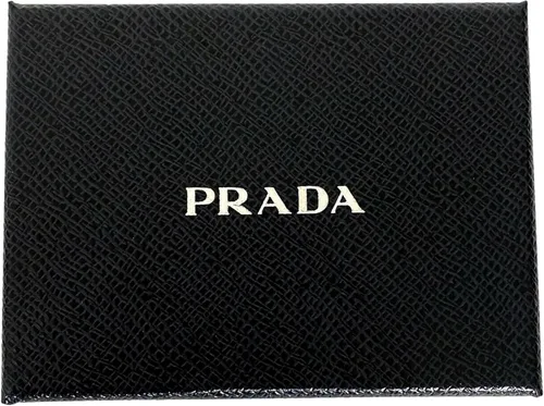 Vista 6 de Prada Cartera pequeña de piel Saffiano beige para mujer 1MC122, Beige, Cartera con tarjetero